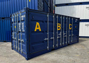 20 voet open zijcontainer met retentietank