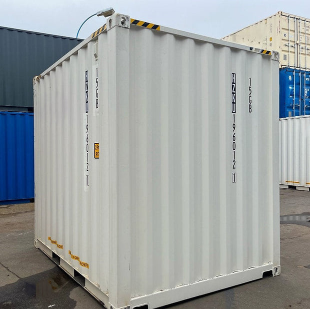 10 voet hoge kubus zeecontainer – IICL-standaard wit