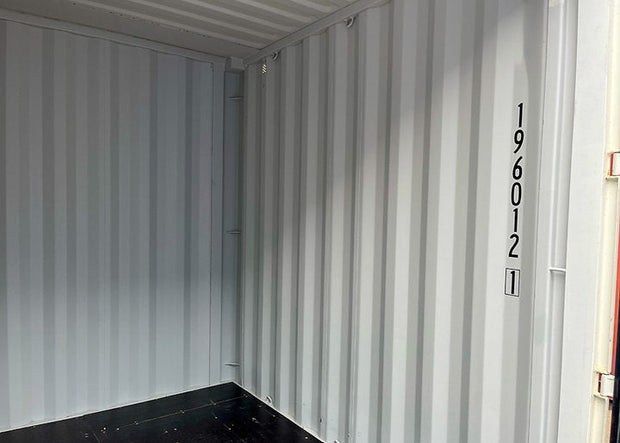 10 voet hoge kubus zeecontainer – IICL-standaard wit