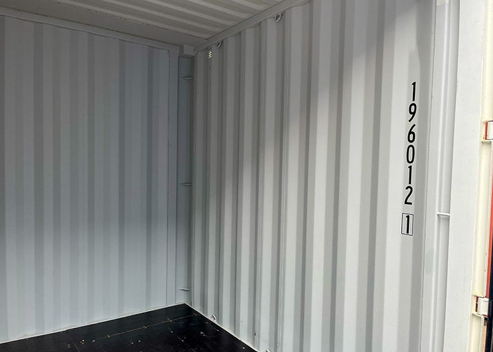 10 voet hoge kubus zeecontainer – IICL-standaard wit