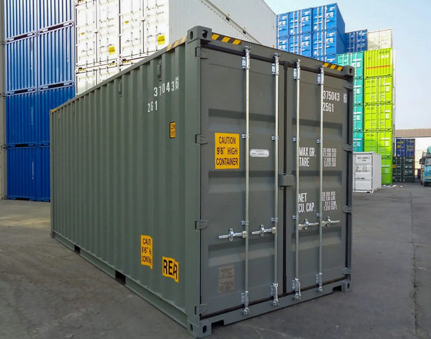 20ft High Cube Dubbele Deur Zeecontainer – IICL Standaard
