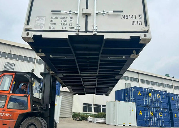 25ft High Cube mobiele zeecontainer – Geoptimaliseerde breedte voor pallets