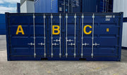 20 voet open zijcontainer met retentietank