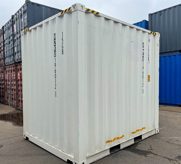 10 voet hoge kubus zeecontainer – IICL-standaard wit