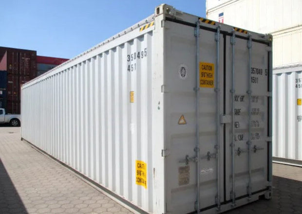 40 voet hoge kubus open bovenkant zeecontainer