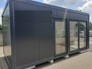 18m² kantoorruimte met badkamer en kitchenette