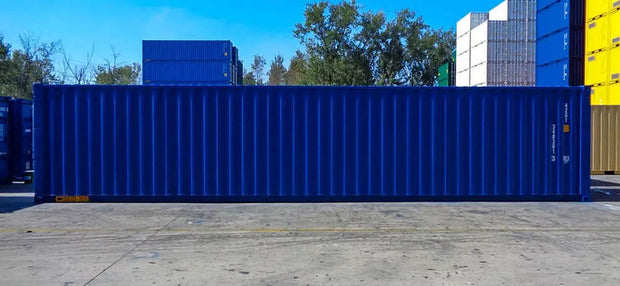 40 voet dubbele deur (DD) zeecontainer blauw