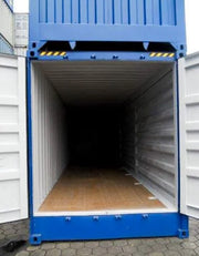 40ft High Cube-container met zijdeur (HCSD) blauw