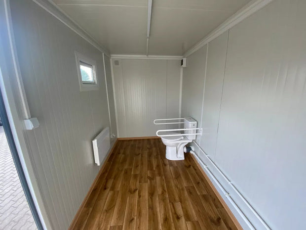 Sanitaire container voor mensen met een beperking Sanitaire container voor mensen met een beperking Toilet met oprit (Ref: 3907)