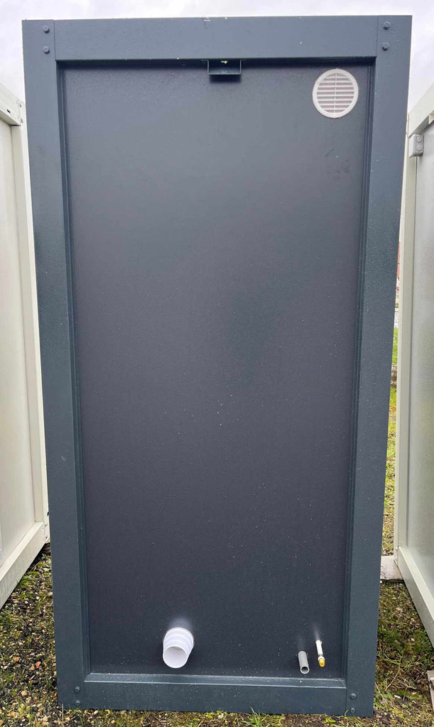 Eenvoudige WC-sanitairmodule – grijze kleur