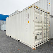 20-voet HC witte zeecontainer (Ref: 21002)