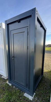 Eenvoudige WC-sanitairmodule – grijze kleur