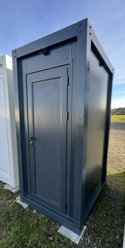 Eenvoudige WC-sanitairmodule – grijze kleur