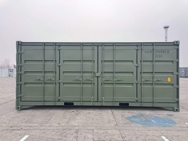 20ft open zijcontainer ISO-type (Ref: 11201)