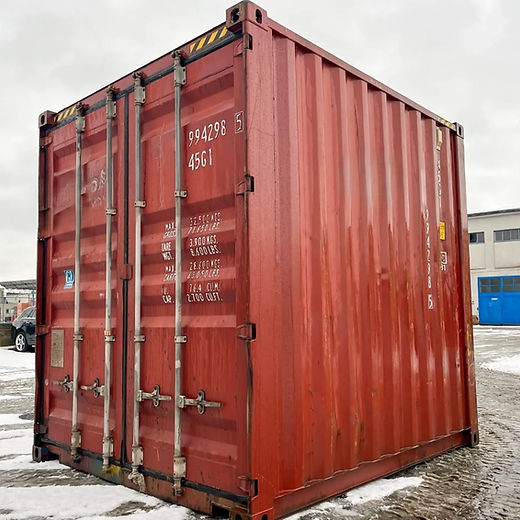 Gebruikte 10-voet zeecontainer (C5517)