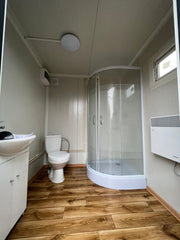 SANITAIR CONTAINER 2,00 x 2,00 WC, WASBAK MET DOUCHE
