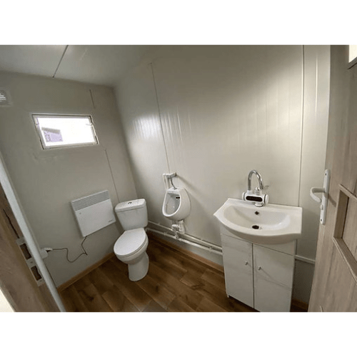 5x2.20 Kantoorcontainer met Sanitair - Nieuw