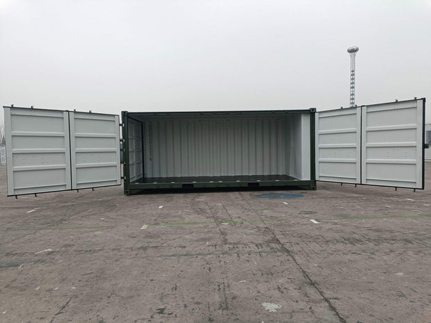 20ft open zijcontainer ISO-type (Ref: 11201)