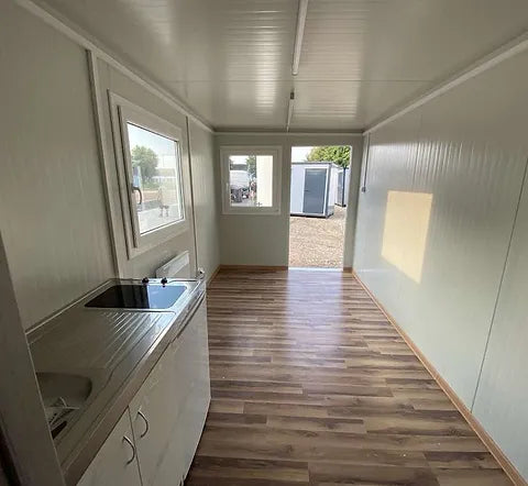 KANTOORCONTAINER 6.00 X 2.40M MET TOILET