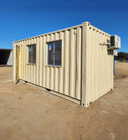 20-voet kantoorcontainer met airconditioning (Ref: 13011)