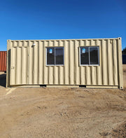 20-voet kantoorcontainer met airconditioning (Ref: 13011)
